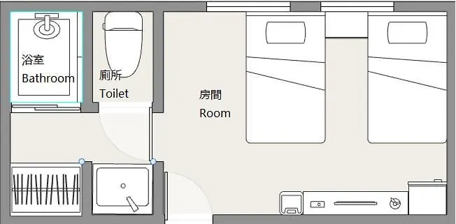 合綠の宿 203 大阪市 0*,  日本